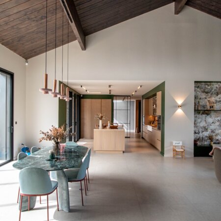 modern living room home for sale