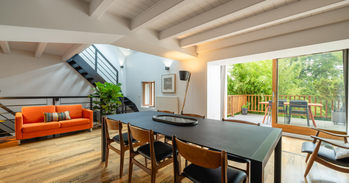 Maison de village à l'esprit loft à Pringy