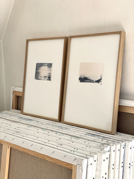 petites aquarelles Montaine R.