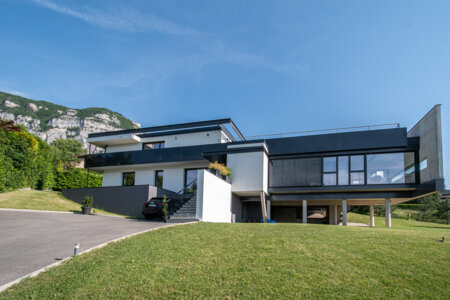 modern house near geneva