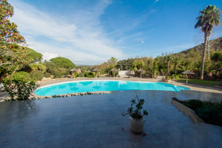 domaine corse piscine