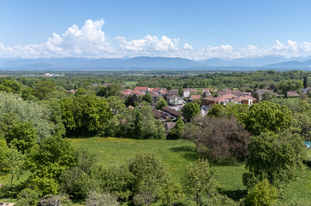 Terrain viabilisé de 648 m2 à Echenevex
