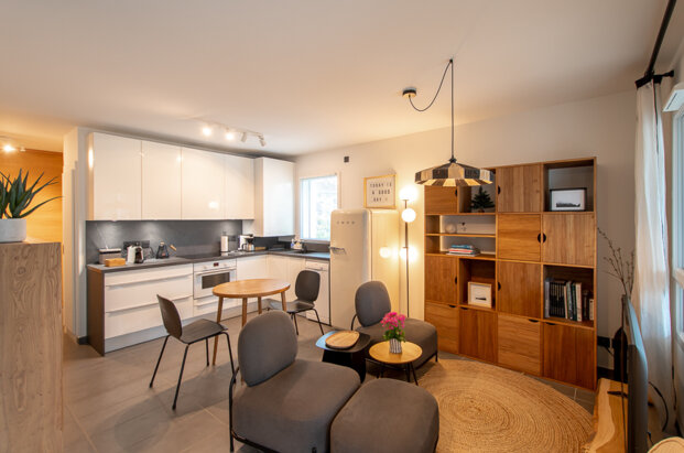 Studio flat with terrace, near the Galeries Lafayette in Annecy