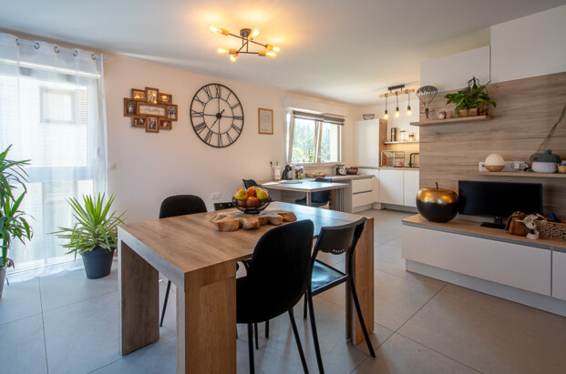 Duplex avec jardin dans un cadre champêtre