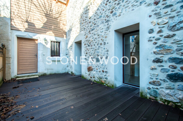 Authenticité et caractère pour cette maison de village de 1788