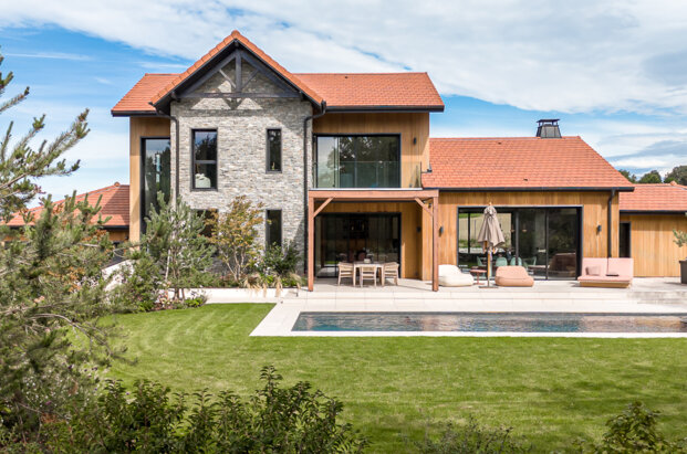 Magnifique villa contemporaine proche frontière suisse
