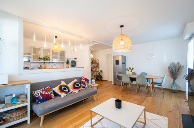 3-bedroom flat with balcony
