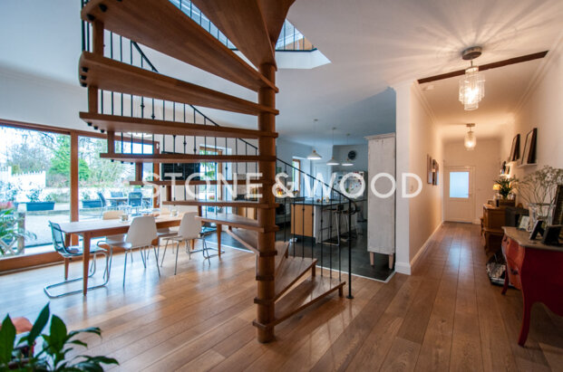 Ancien moulin rénové avec goût