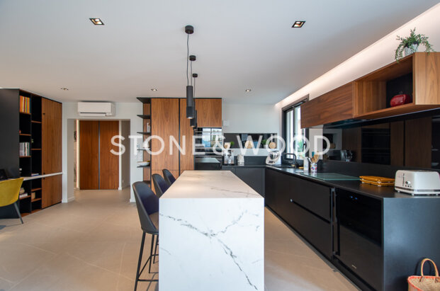 Modern 4-room apartment with lake view