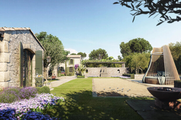 Unique Provençal farmhouse in a quiet area