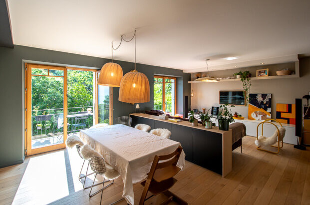 Appartement moderne avec vue lac et montagnes à Annecy