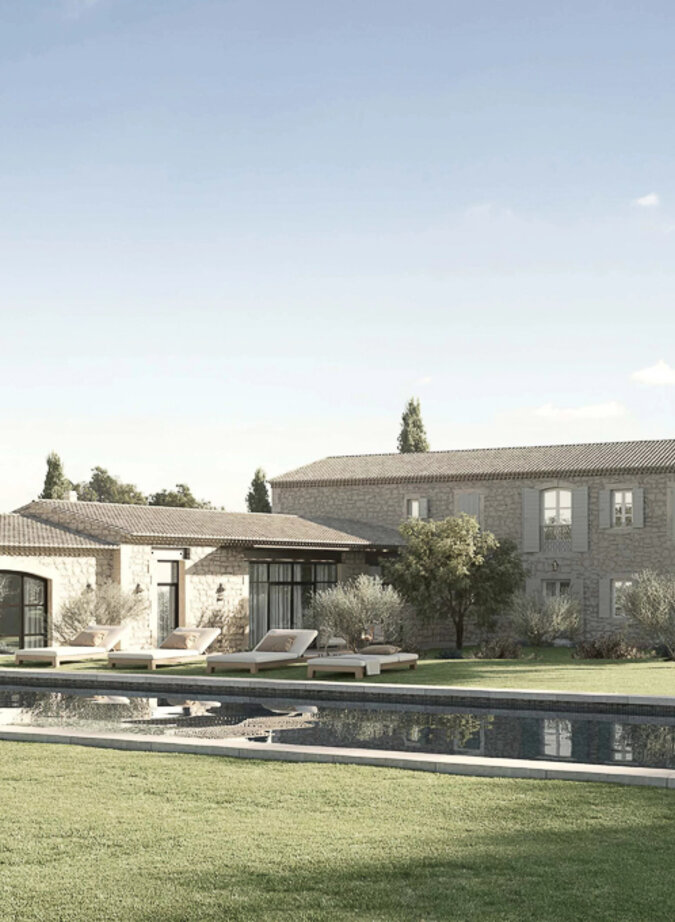 Magnificent Provençale house in Eygalières
