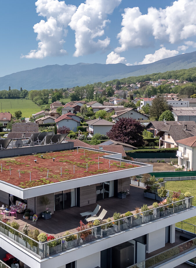 Exceptional top-floor flat near Geneva