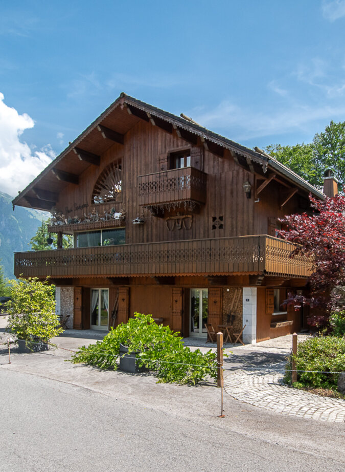 Chalet with multiple apartments