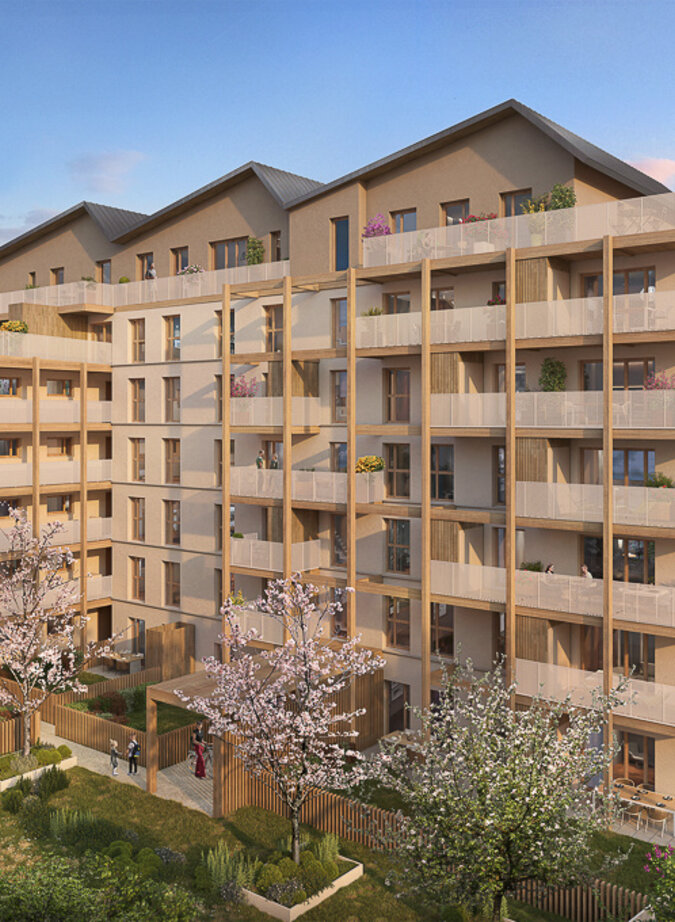 Appartement 4 pièces avec balcon à St-Julien-en-Genevois