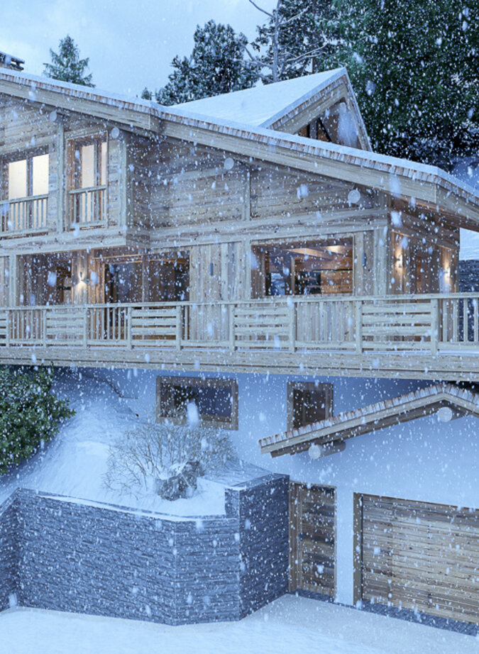 Exceptional chalet with stunning mountain views