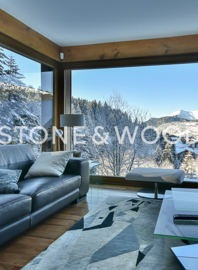 Family chalet with mountain views in Les Gets