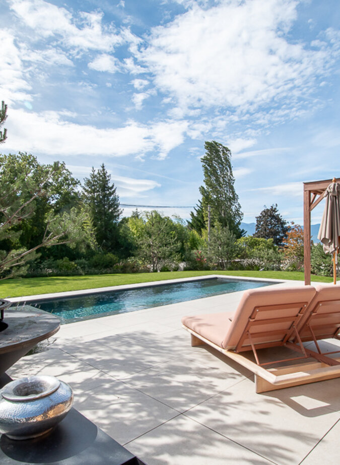 Magnifique villa contemporaine proche frontière suisse