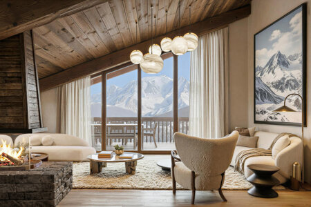 chalet neuf combloux