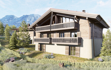 chalet neuf combloux