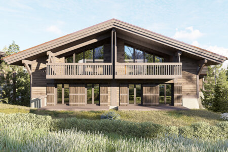 chalet neuf combloux