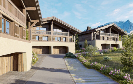 chalet neuf combloux