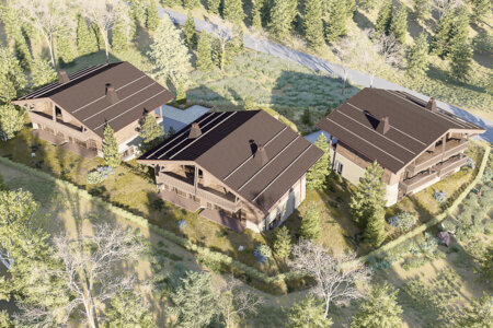chalet neuf combloux