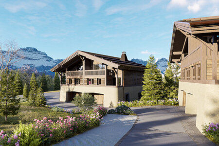 chalet neuf combloux